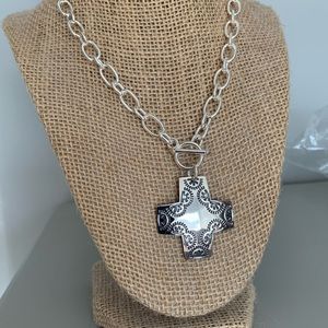 Silpada Silver Cross Pendant